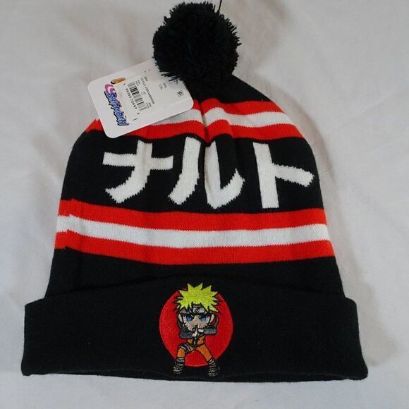Tokidoki Naruto Shippuden Adult Pom Beanie Hat - Picture 5 of 8